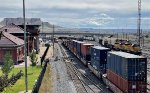 Passing trains at Green River